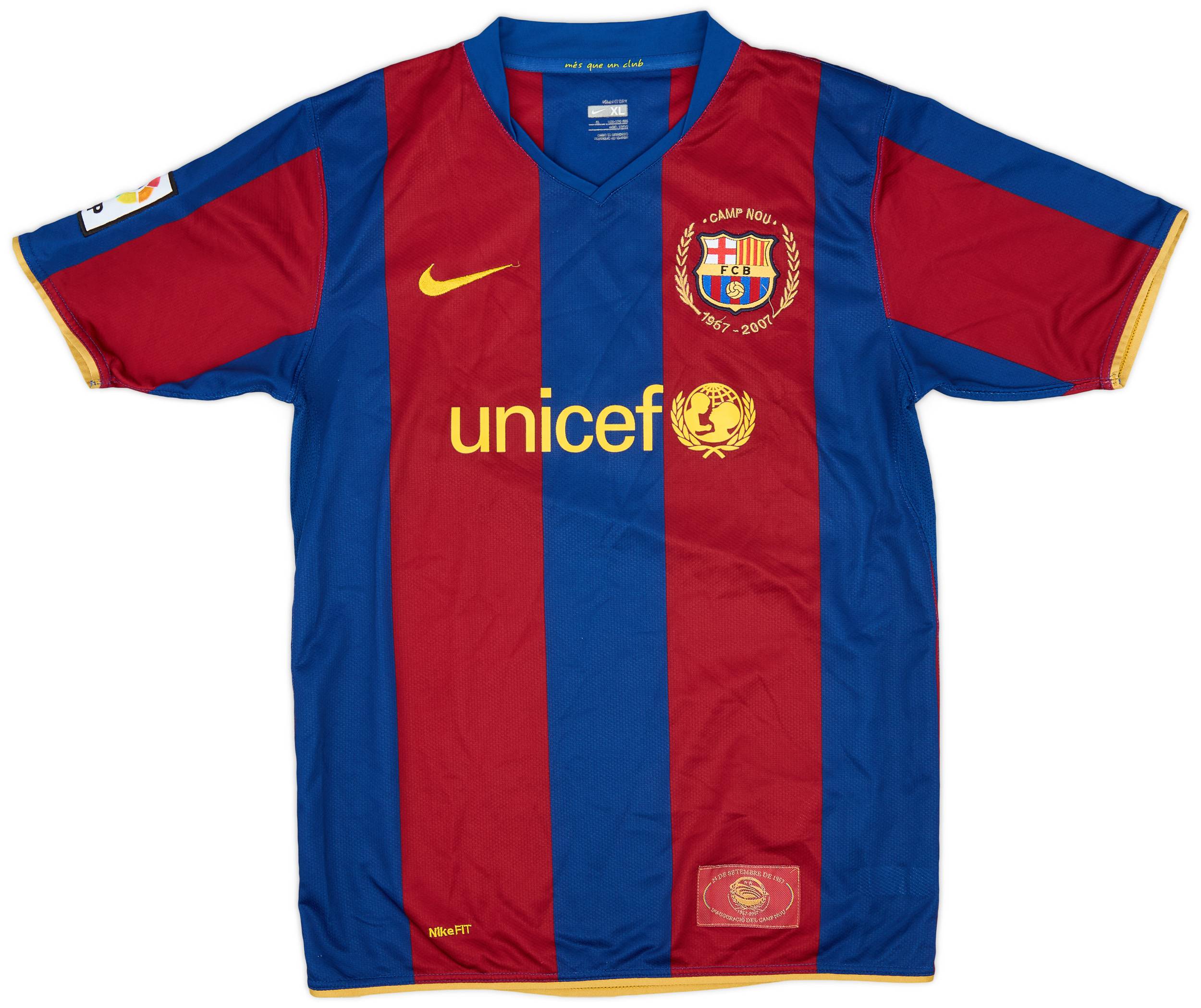 Barcelona Retro Home Shirt 07/08